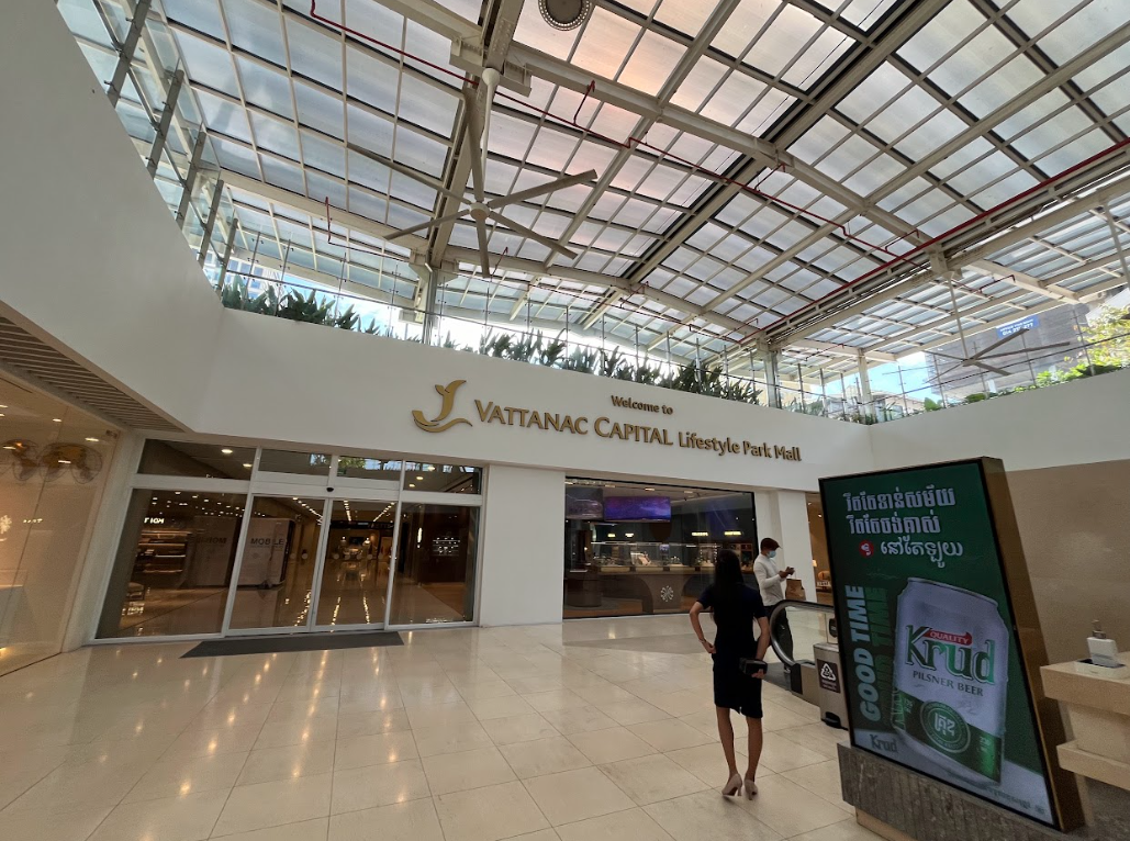 建物内のモール