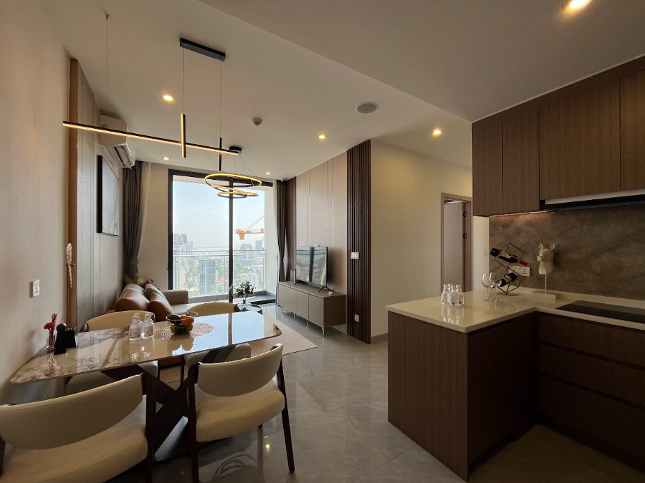 キッチン、リビング