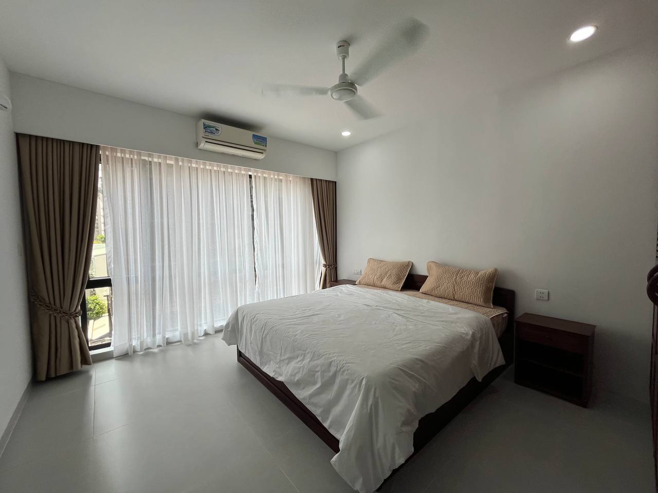 1ベッドルーム寝室