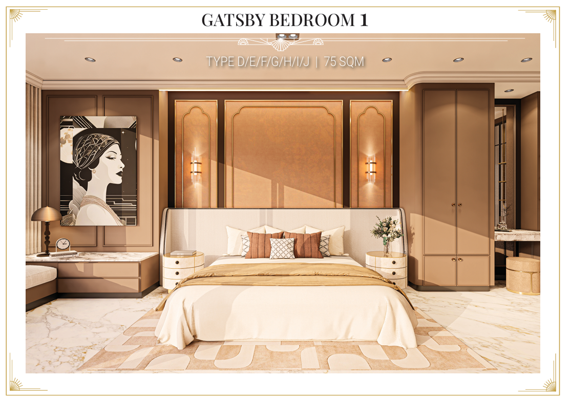 寝室（75sqmイメージ）